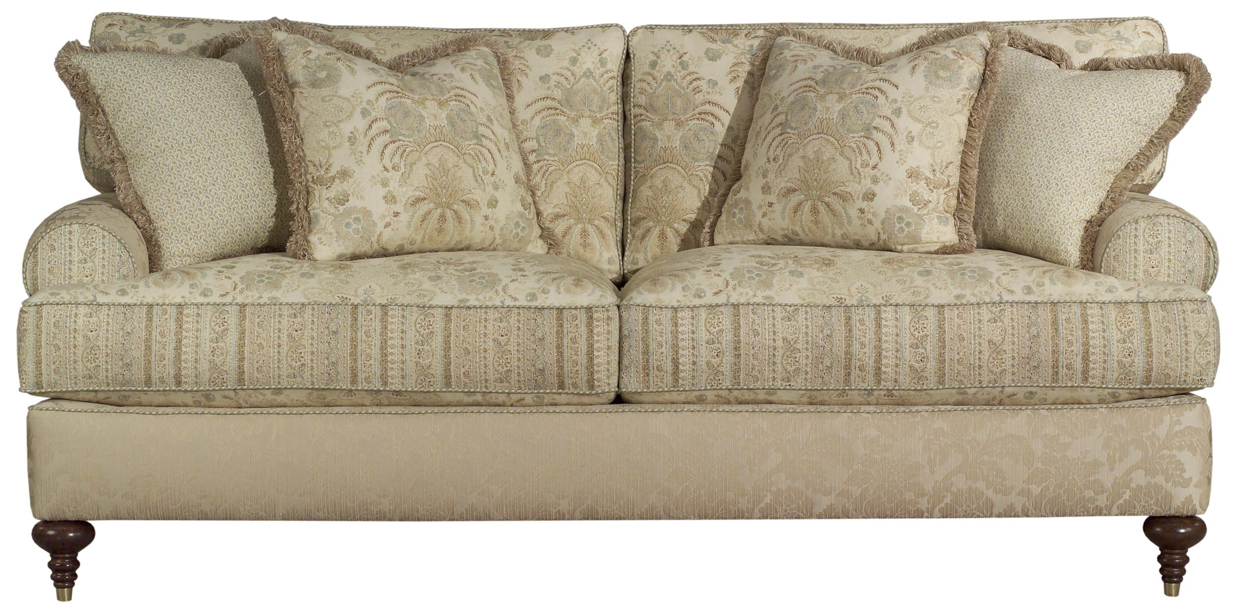 Kincaid Furniture Tuscany Traditional Stationary Sofa Johnny Janosik